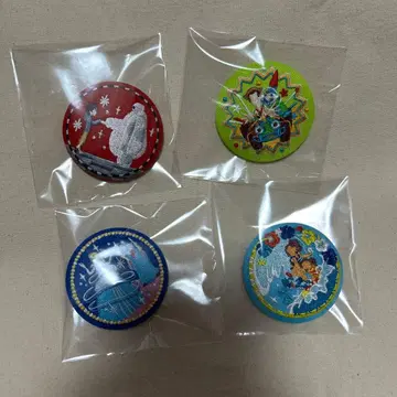 디즈니 자수 캔뱃지 2 베이맥스 토이스토리 신데렐라 스티치