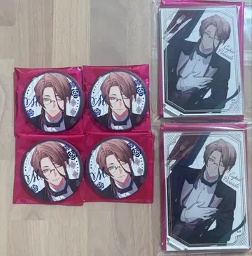 오토후유 오토마 큐피파라 메레니스 캔뱃지 4개 아크릴 스탠드 2개