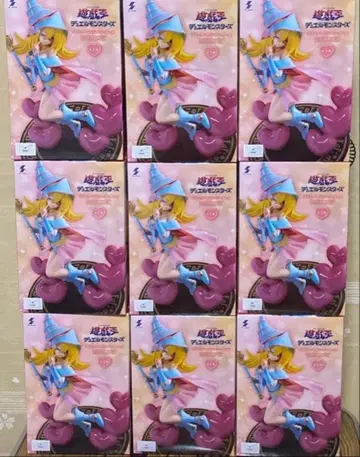 유희왕 블랙 매지션 걸 크리미 컬러 Ver. 피규어 9개