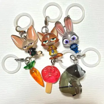 주토피아 메지루시 액세서리 메지루시 참 가챠가챠 닉 컴프