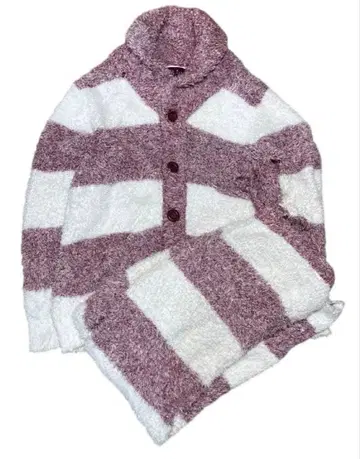 gelato pique 크리스마스 멜란지 보더 그레이 셋업