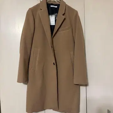 택 포함 미사용 새상품 WEGO 브라운 코트 M 남성용