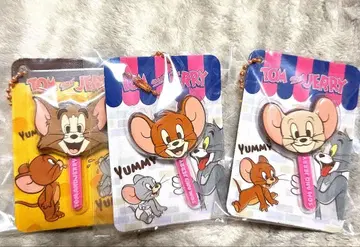 [다이토 한정판] 톰과 제리 막대 달린 페이스 참 3종