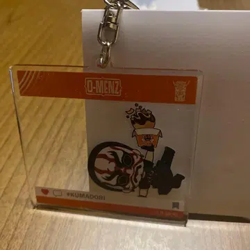 Q-MENZ 쿠마도리 아크릴 키링