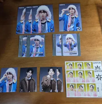 SEVENIC 켄타 굿즈 14점