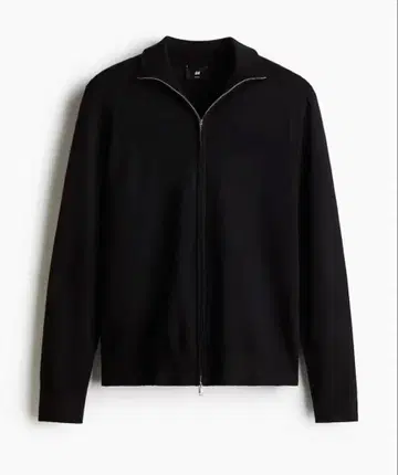 H&M 슬림핏 풀 집업 가디건