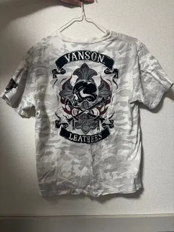 VANSON 카모플라쥬 T셔츠