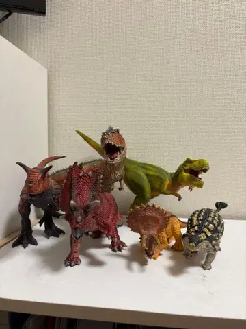 공룡 피규어 6체 세트