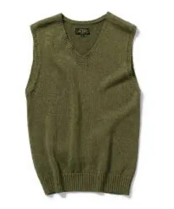 BEAMS PLUS / 밀리터리 니트 베스트