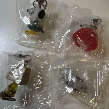 스누피 SNOOPY 메지루시 액세서리 네 개 세트