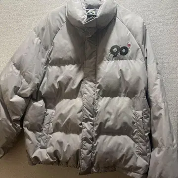 NINETY NINETY 다운 자켓 그레이