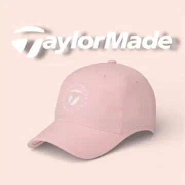 TaylorMade 핑크 골프 캡 테일러메이드