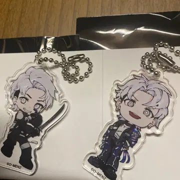 O-MENZ 아크릴 키링 반야 2개 세트