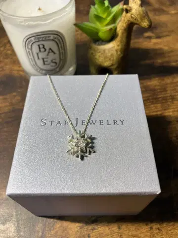 Star Jewelry 눈꽃 목걸이
