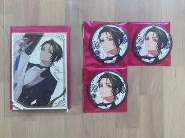 오토후유 오토마 큐피파라 류키 캔뱃지 3개 아크릴 스탠드 1개