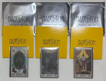 미세스 그린애플 바벨탑 굿즈 가챠 스티커 세트 A.B.C