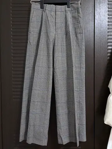 JOURNAL STANDARD 체크 무늬 팬츠 그레이