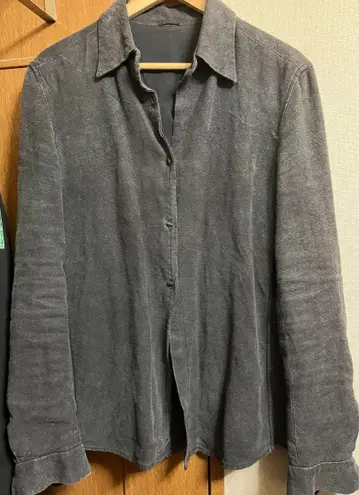 LM 알티에리 헤비 린넨 셔츠 그레이