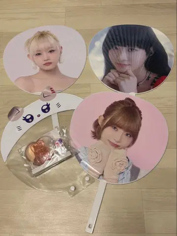 ME:I 이이다 시즈쿠 부채 부채 커버