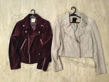 LOWRYS FARM AZUL by moussy 라이더 자켓