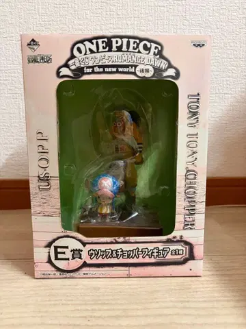 ONE PIECE 제일복권 우솝 & 초파 피규어 E상
