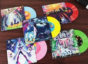 UNDERTALE 레코드형 코스터 세트 언더테일