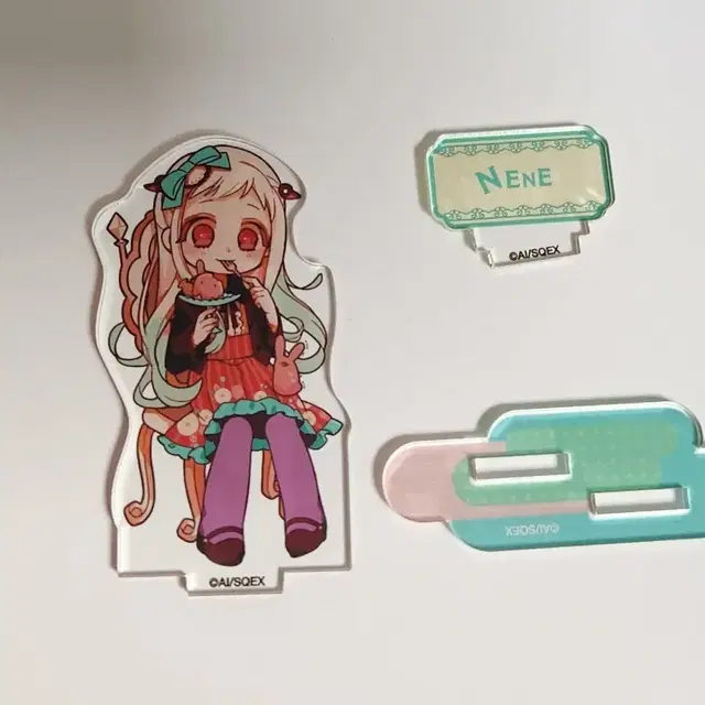 지박소년 하나코군 네네 다과회 아크릴 스탠드