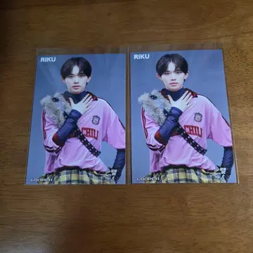 SEVENIC 리쿠 굿즈 2점