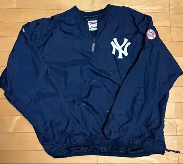 뉴욕 양키스 하프 지퍼 자켓