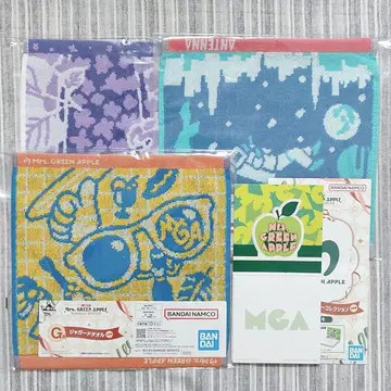 2Mrs. GREEN APPLE 제일복권 G상 타월 3개 H상 입체 메모