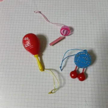 산리오 프리미엄 키티 풍경 마라카스 크래커