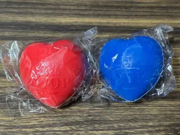 B'z FYOP 가챠가챠 릴렉세이션 하트 [레드][블루] 세트1