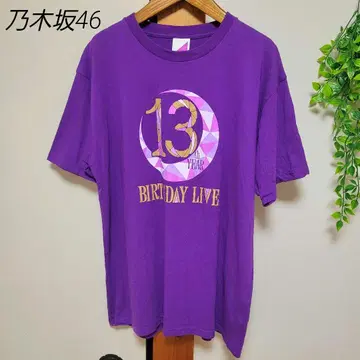 노기자카46 T셔츠 13th YEAR BIRTHDAY LIVE