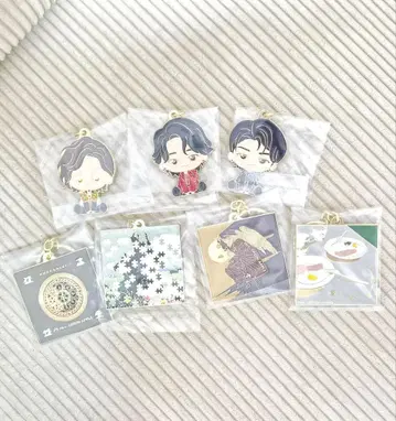 Mrs. GREEN APPLE 1번 복권 F상 메탈 참 컴프 세트