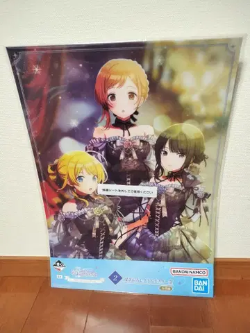 제일복권 아이돌 마스터 샤이니 컬러즈 새로 그린 클리어 포스터상