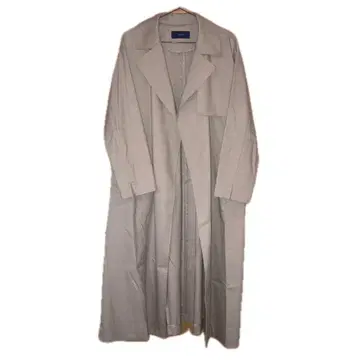 SHIPS 트렌치코트 베이지 롱 코트 벨트 포함