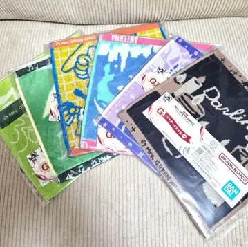 Mrs. GREEN APPLE 1번 복권 H상 자카드 타월 컴플리트 세트