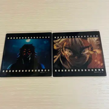 귀멸의 칼날 다이닝 오타노시미 복권 필름풍 클리어 카드 코쿠시보 사네미