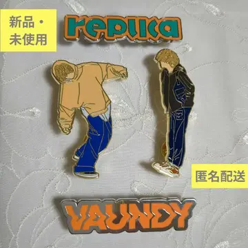 [ 새상품 미사용 ] Vaundy replica 핀즈 핀 배지 4종 컴프