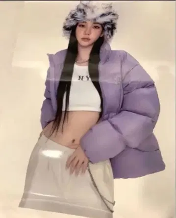 aespa 카리나 포스터 MLB Korea