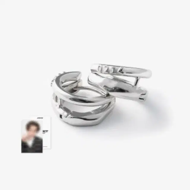 사진 더러워요.. 세븐틴 8주년 귀걸이 조슈아 반쪽짜리