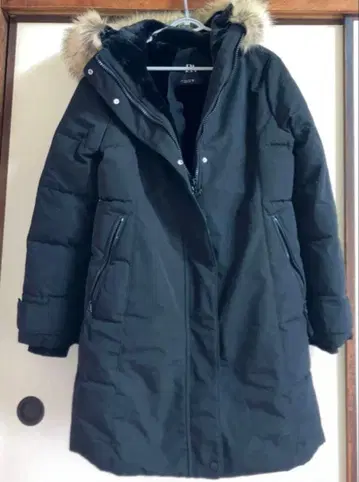 ZARA 다운 코트 퍼 포함