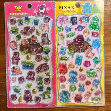 쁘띠 드롭 스티커 토이스토리 픽사 모자 꽁지 드롭