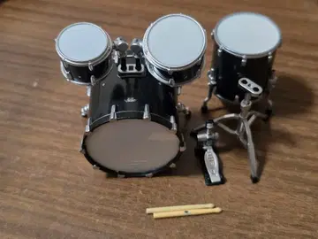 미니어처 드럼 세트 Perl 가챠 플로어 탐 베이스 드럼