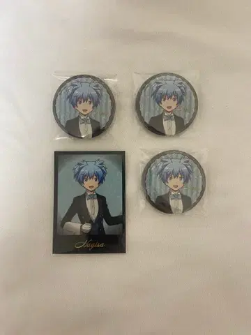 시오타 나기사 캔뱃지 트레이딩 포토 카드