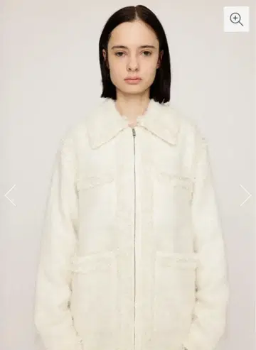 SLY FLUFFY TWEED 자켓