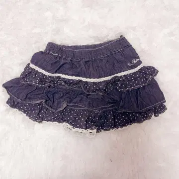 헤이세이 여아 3단 프릴 스커트