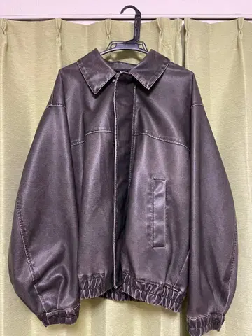 RAGEBLUE 가죽 블루종 L