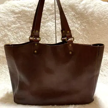 SLOW 토트백 bono 다크 브라운