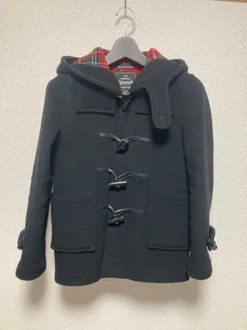 글로버올 2147C 블랙 더플 코트 숏 S